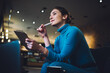 © BullRun - Thoughtful woman thinking on project