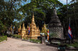 Kambodscha. Teil der Tempelanlage von Angkor Wat. Teil des Friedhofes auf dem Tempelgelände