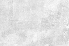 Subtle White Washed Wall Texture Background. Cool Light Soft Grey Pattern Of Concrete Or Cement Surface. Abstract Template For Print Or Design.