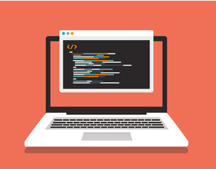 Wall Mural - web development