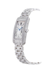 Wall Mural - Expensive luxury female watch isolated on a white background