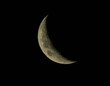 © Daniel  - Céu limpo, com a lua no quarto crescente.