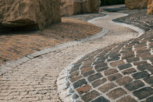 An Old Path With Cobblestones
