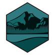 national park logo or symbol, vector
Description