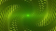 Abstract Background With Animation. Surreal Futuristic Fractal Background With Looping Spiral Elements Morphing