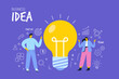 © Oksana - Creative business idea flat vector illustration