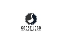 Goose Farm Logo On White Background
