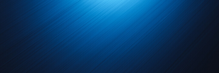 Wall Mural - 3D rendering. Blue metal texture. Dark background