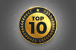 top 10 best award label golden badge symbol design