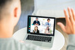 © Tom Wang - Online Video Conference Business Meeting Call On Laptop at home