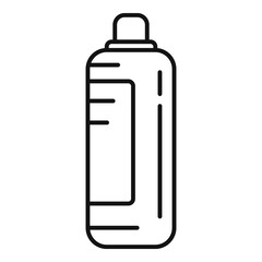 Wall Mural - Softener liquid icon, outline style