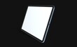 © vegefox.com - 3D tablet with empty screen isolated digital black