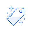 tag coupon illustration outline icon