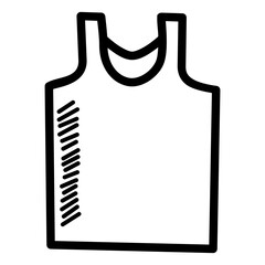 Wall Mural - Vest Icon