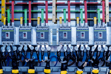 Compartment of electrical equipment in a complete transformer substation