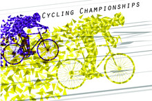 World Cycling Championships Poster