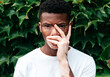 © PICHA - Portrait of a Black man with vitiligo