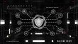 © KanawatTH - Shield Icon Cyber Security Technology Digital Data Protection Future Background. 3d rendering