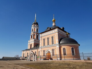 Old stone orthodox christian cathedral