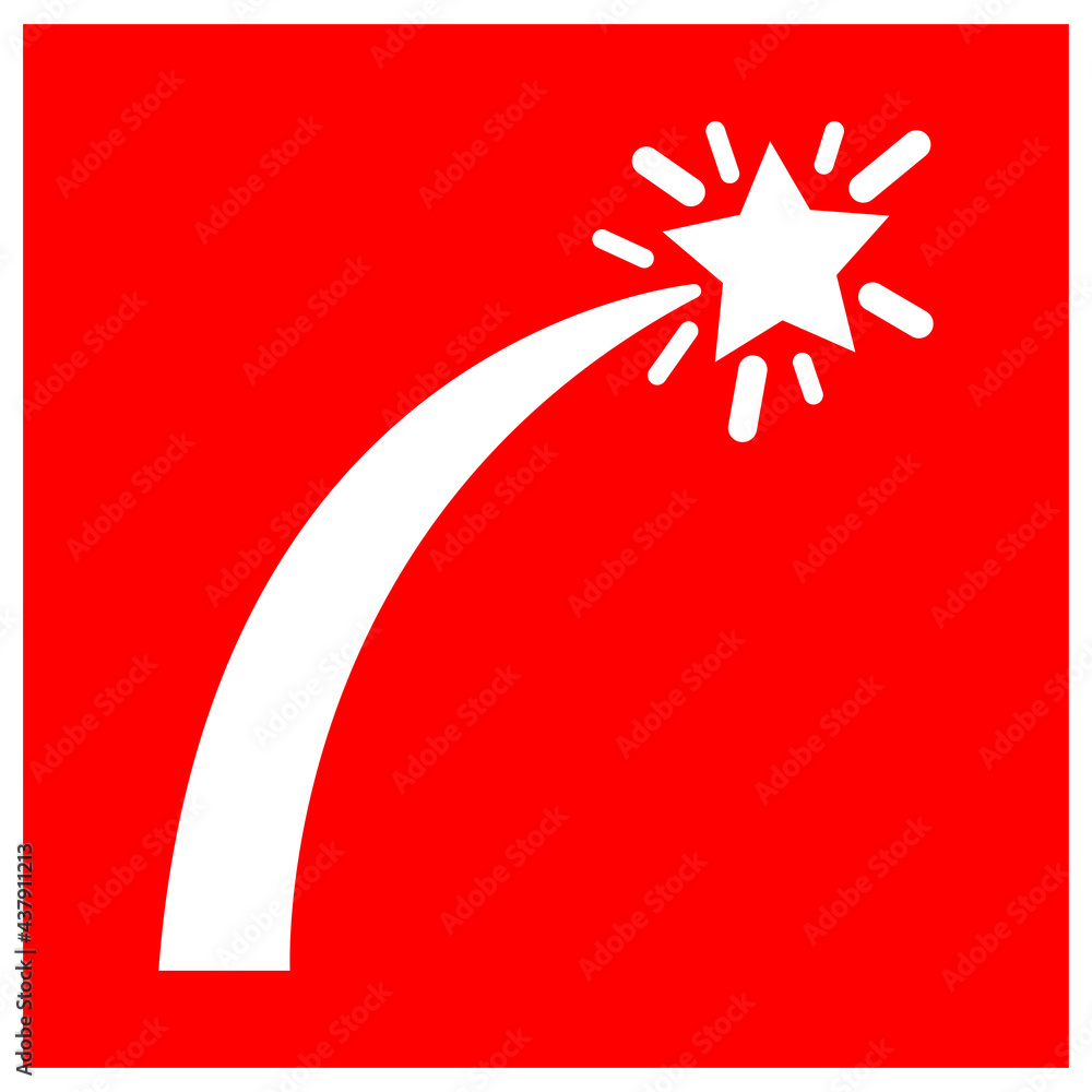 Survival Craft Distress Signal Symbol Sign, Vector Illustration ...