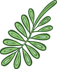 Wall Mural - Plant green symbol leaf icon. Vector,