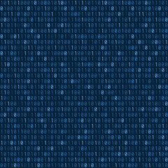 binary code seamless vector texture. vector background.