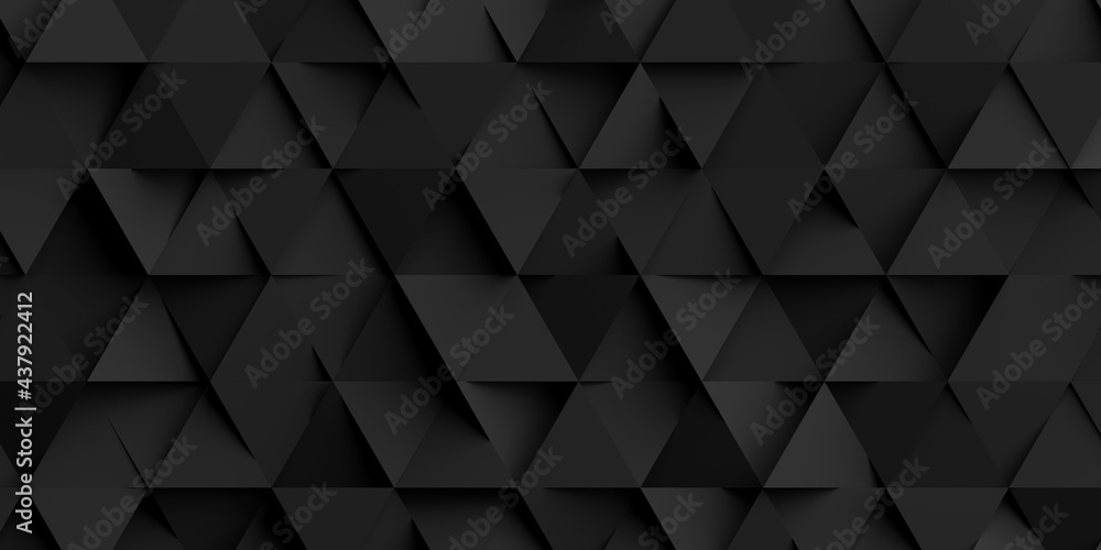 Random shifted rotated black triangles background wallpaper Stock ...