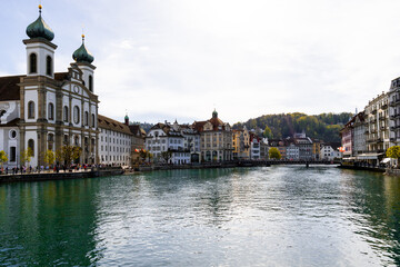 Wall Mural - City center of Lucerne, Switzerland