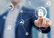 © NicoElNino - Cybersecurity of network of connected devices and personal data security on internet