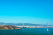 © KseniaJoyg - Aerial view of the Oakland bay bridge in San francisco