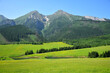 Havran and Zdiarska vidla, the two highest mountains in the Belianske Tatry. Slovakia.