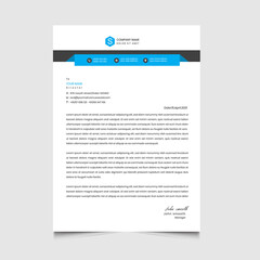 Wall Mural - letterhead roll up template design