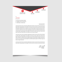 Wall Mural - letterhead roll up template design