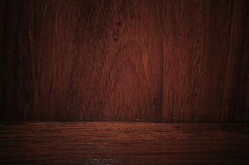 Plank wood table floor with natural pattern texture background.