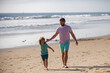 © Volodymyr - Dad and child enjoying outdoor. Concept of healthy holiday and family activity.
