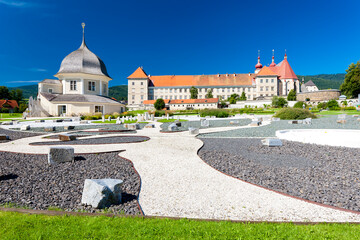 Wall Mural - St. Lambrecht's Abbey in Styria, Austria