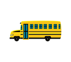 Wall Mural - school bus transport