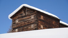 Wooden House On The Snow Mountains