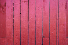 Red Wooden Wall Background