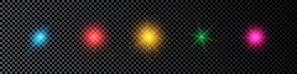 Wall Mural - light effect of lens flare