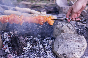 natural brazier outdoor