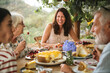 © Rawpixel.com - Friends enjoying dessert in the garden
