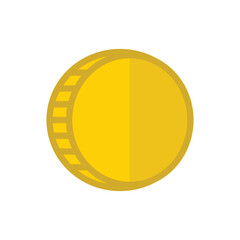 Poster - Coin Flat Vector Icon