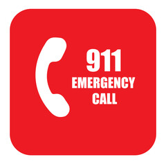 Poster - 911 emergency call