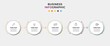 © wong nerimo - Vector Infographic design business template with icons and 5 options or steps. Can be used for process diagram, presentations, workflow layout, banner, flow chart, info graph