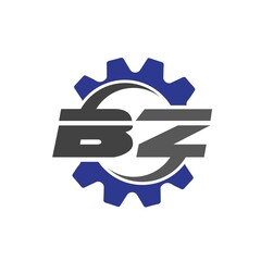 b z tool service logo designs for mechanic and repair service logo