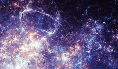 Wall Mural - fictional space anomaly of twisting dimensions