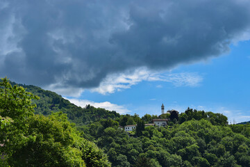Fototapete - Zelbio Como