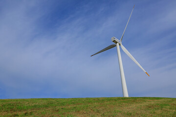 Giant wind turbine as power generator