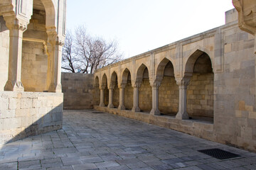 Wall Mural - The Palace of the Shirvanshahs in the Old City of Baku. Historic building in Icherisheher - Divankhana